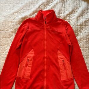 The North Face Fiery Red Zip-Up Jacket